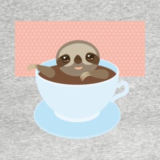 sloffee, coffee cup, sloth T-Shirt